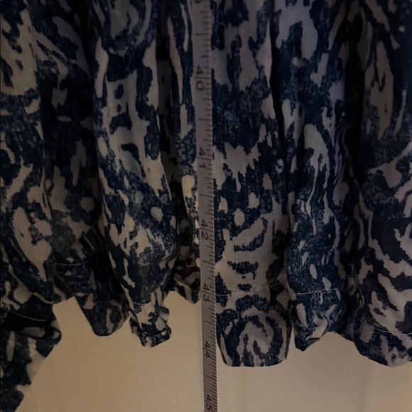 Abercrombie & Fitch Navy Patterned Maxi Dress - Picture 6 of 9